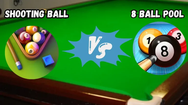 8 Ball Pool Vs Shooting Ball